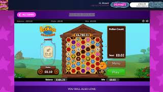 Beehive Bedlam Slot Game on Wizardslots.com screenshot 3