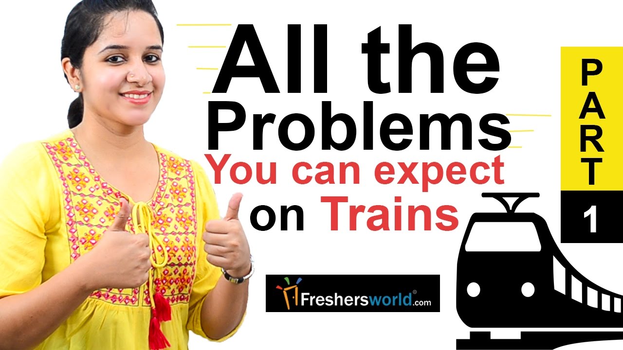 aptitude-made-easy-speed-distance-and-time-problems-on-trains-part-1-math-tricks-youtube