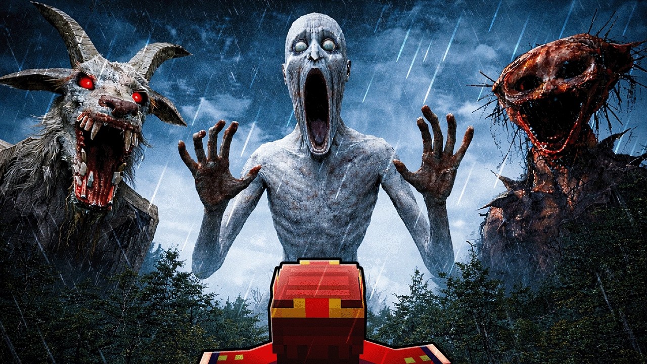 Alle Minecraft HORROR MONSTER in einem Video!