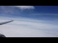 Scary air turbulence with structural noise caught on camera with aegean airlines airbus 321