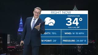 Cleveland Area Weather Impact Forecast Arctic Blast Followed By Snow