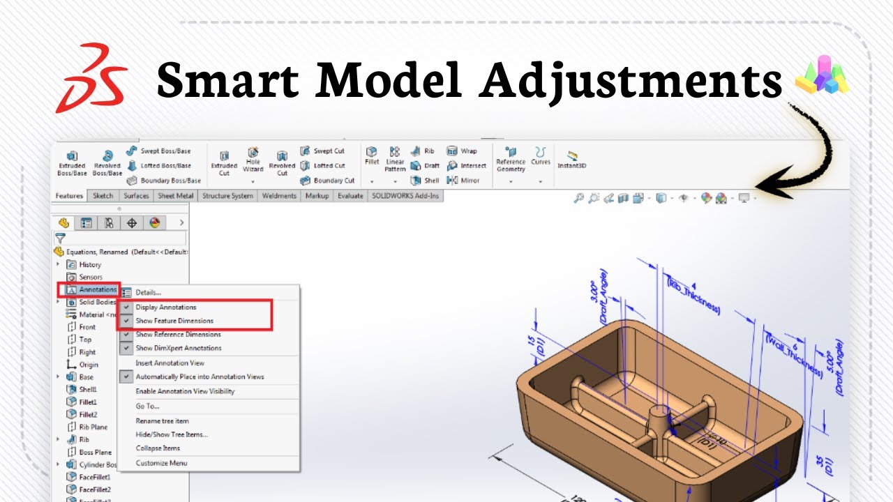 Solidworks Configuration Variables How to add variables in SolidWorks (Quick Setup) - YouTube