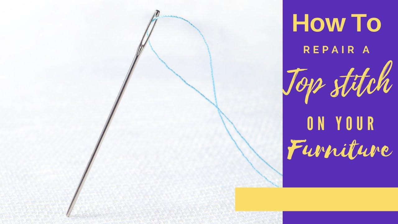 TOP STITCH REPAIR - YouTube