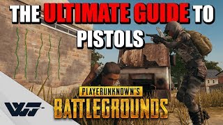 The ULTIMATE GUIDE to Pistols in PUBG 1.0 (Recoil Patterns, Stats Analysis & Recommended use)