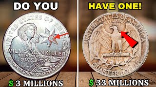 Most Expensive Quarter Dollar Coins Worth Big Money Today!
