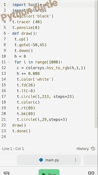 Make a python graphics|Using import turtle - YouTube