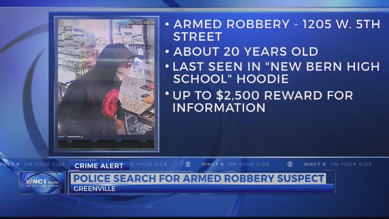 Police search for armed robbery suspect - YouTube