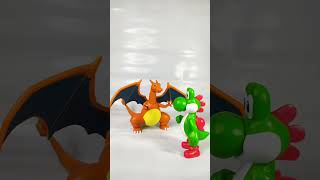 Yoshi Meets Charizard Funny Moment! Satisfying Unboxing Super Mario Bros vs Pokemon P86#supermario