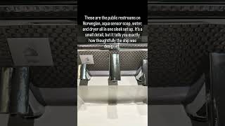 NCL Aqua Bathroom Design – Small Detail, Big WOW #RiverAndVineTravel #cruiseshiptour #norwegianaqua