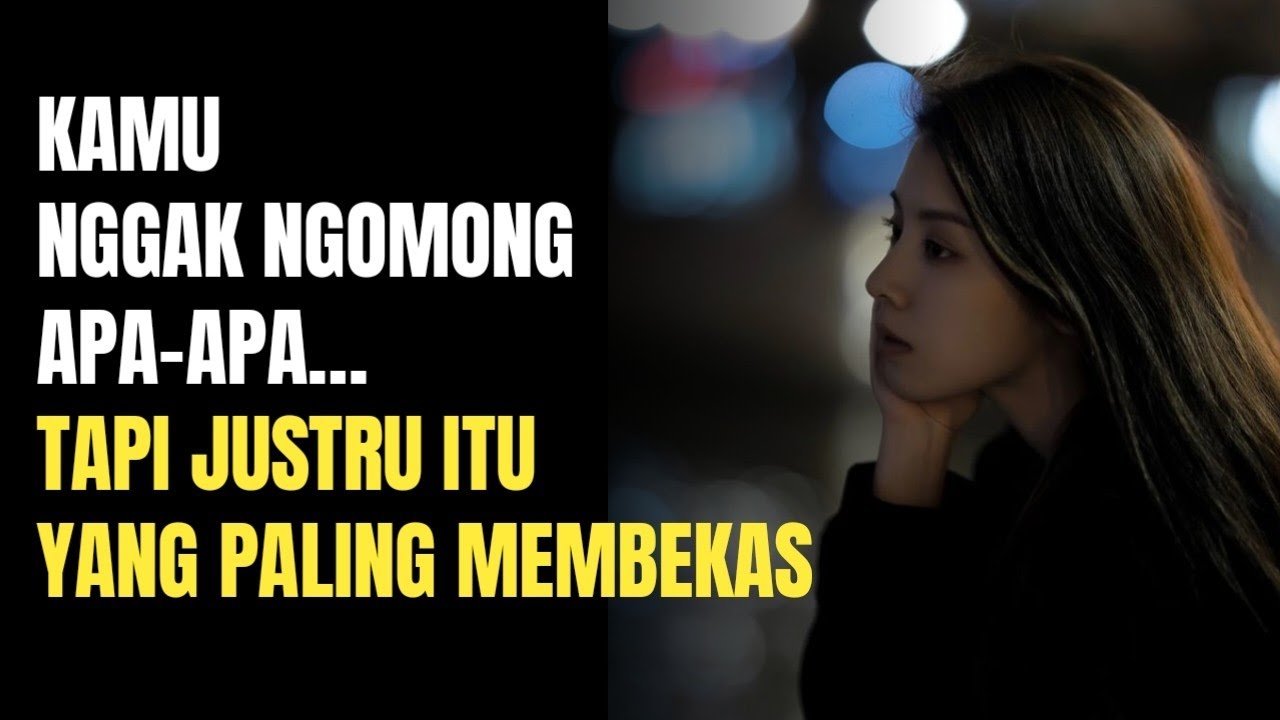 Rahasia Keheningan yang Diam-Diam Menghancurkan Ego & Bikin Dia Terus Kepikiran