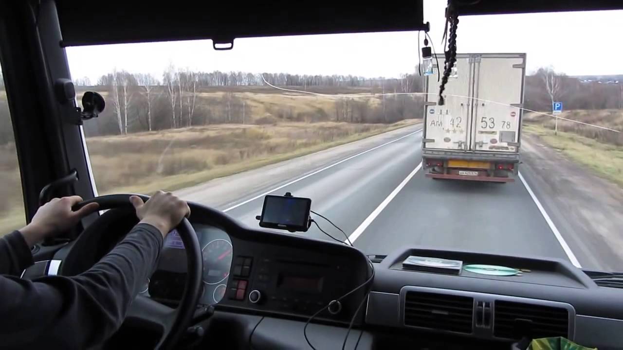 Еду я в камазе