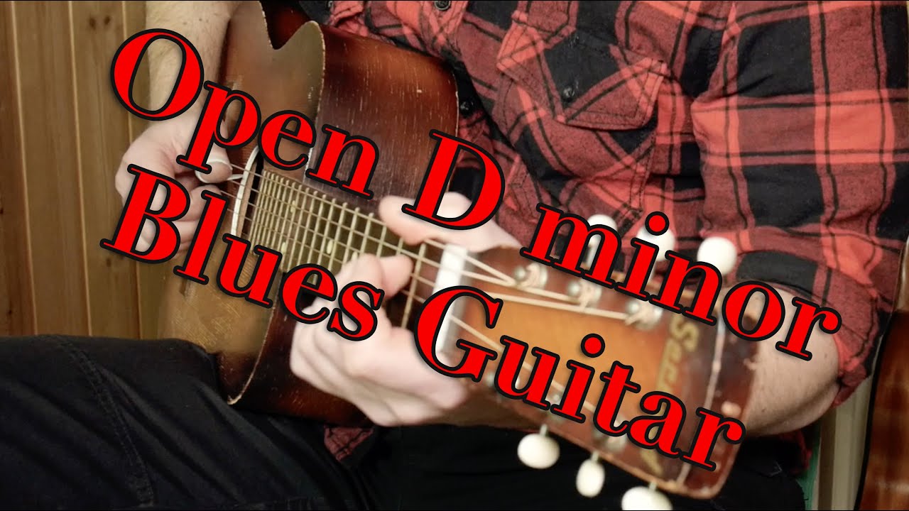 OPEN D MINOR BLUES crossnote tuning on a vintage Leif Hansson guitar