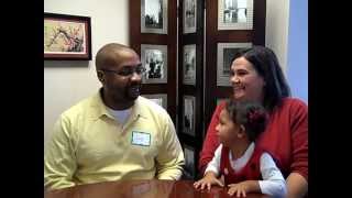 Cradle families describe meeting their child for the first time