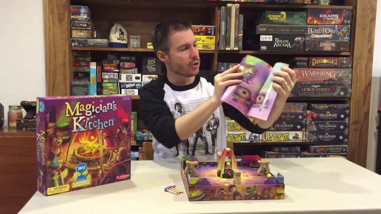 MAGICIANS KITCHEN board game review YouTube