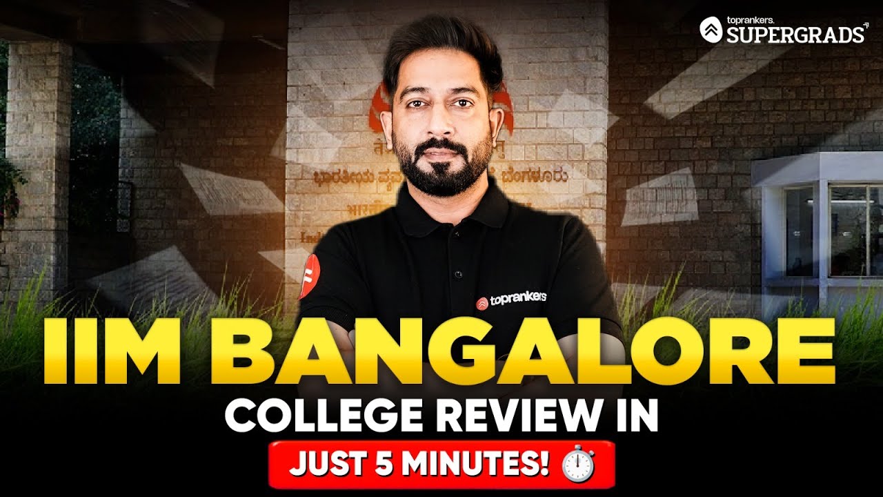 IIM Bangalore College Review🎓 | Campus Life, Courses, Placements & Fees Breakdown