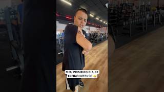 MEU PRIMEIRO DIA DE TREINO INTENSO 🤣