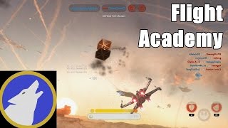 Flight Academy: Be more effective during the bombing run in Walker Assault | X-wing tips