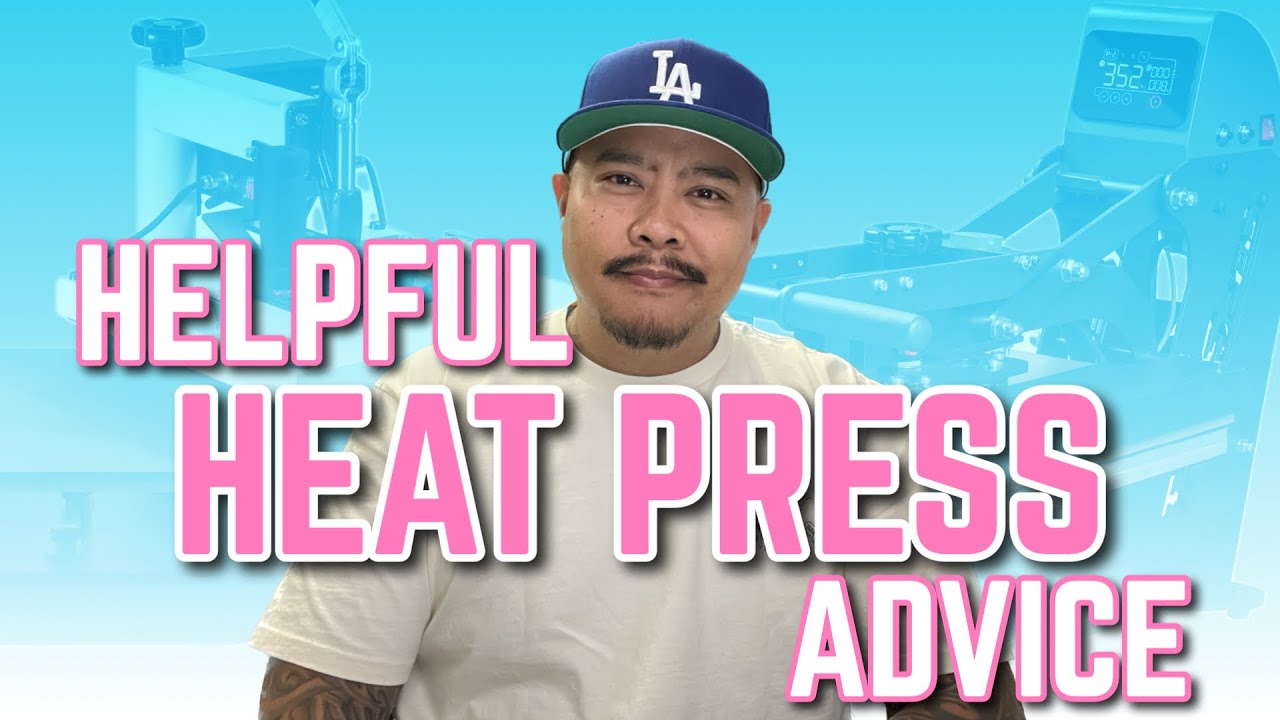 Heat Press Advice For Beginners