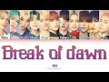 [歌詞] INI - Break of Dawn (訂正ver.)