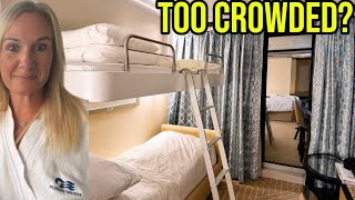 4 People in ONE Enchanted Princess MINI SUITE! Was It Too Crowded?” FULL TOUR