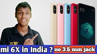 Mi 6x/A2 launched /No headphone jack 😫😫