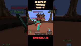 KIDS GO SCHOOL AND LEARN MC | HALF HEART CLUTCH | PART - 17 | #tankpvp #minecraft