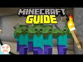 EASY DOUBLE ZOMBIE SPAWNER FARM! | Minecraft Guide Episode 48 (Minecraft 1.15.2 Lets Play)