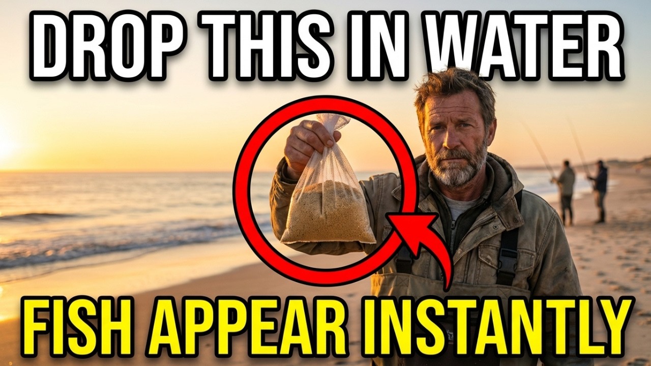 Drop THIS From Beach and Fish Appear Out of Nowhere — Local Anglers Want It Banned