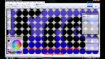 [Paint.Net Tutorial] Picture out of little circles/Points