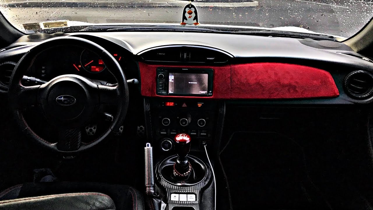 Carbon Suede Interior For Brz Frs Gt86