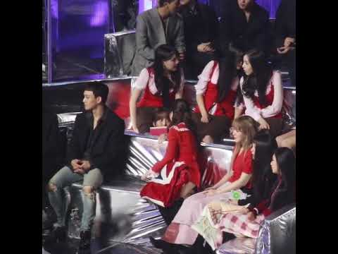 Kim yeri and kim sohyun so cute in MMA 2017