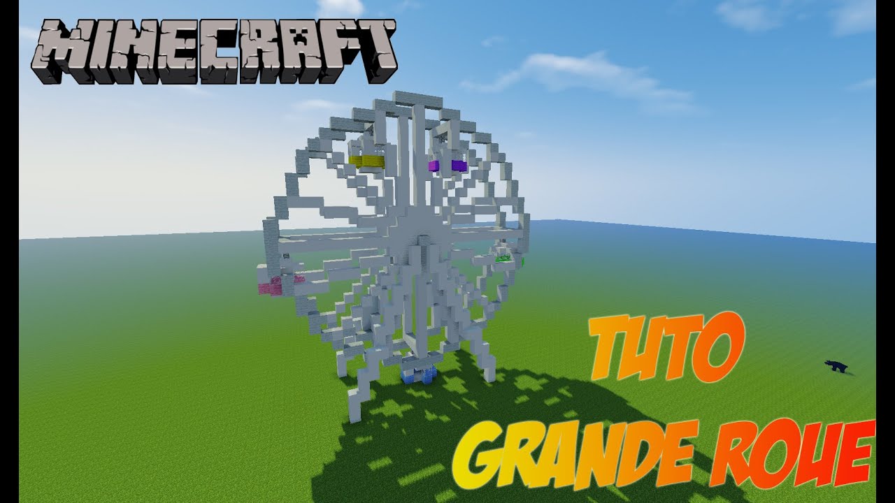Minecraft TUTO Grande roue - YouTube