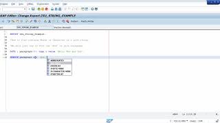 How to Find Word or Char and its Position in a String in SAP ABAP - Intact Abode