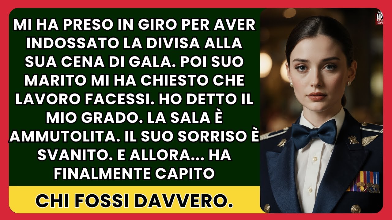 Mia sorella derise la mia uniforme a cena — poi il marito sbiancò: “Sei il colonnello?”