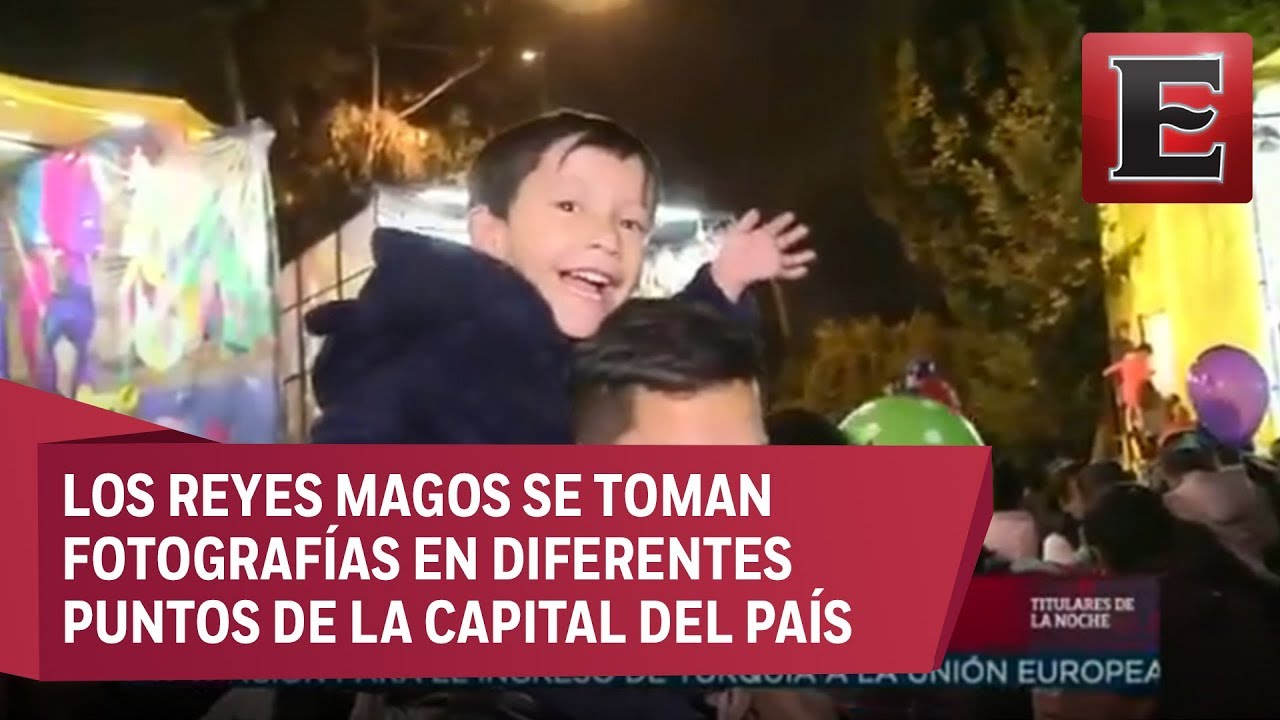En la Ciudad de México miles de niños esperan la llegada de Los Reyes ...