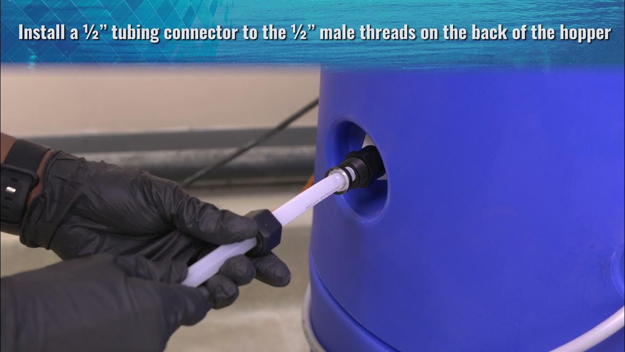 Pulsar Precision Connecting the feeder inlet and outlet to booster