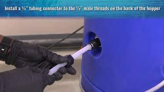 Pulsar Precision - Connecting the feeder inlet and outlet to booster pump and venturi loop