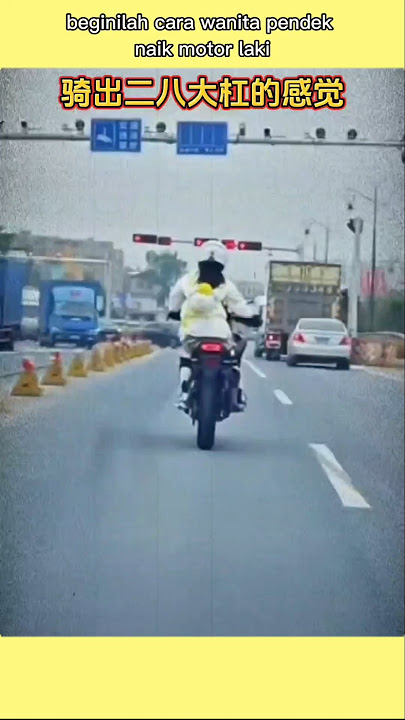 Cewek pendek naik motor laki 🤣 #viralvideo #trending #video #shorts