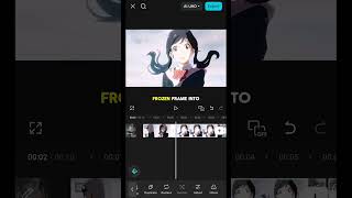 Freeze Frame Memory Effect Tutorial ⚡#CapCut #capcutpioneer #edit #tutorial #capcutedit #Shorts