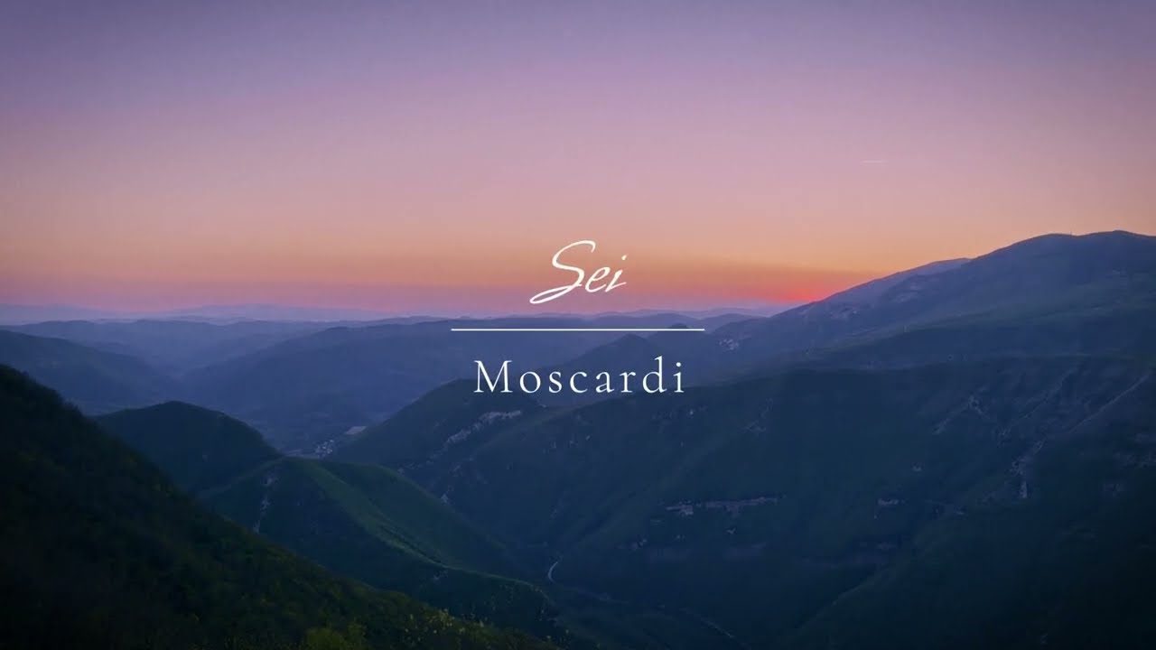 Moscardi - Sei [Official Lyric Video]