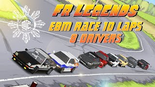 FR Legends | Ebisu 10 Laps Race | 8 Drivers