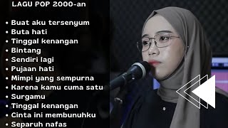 Lagu pop 2000-an | buat aku tersenyum | indah yastami full album cover