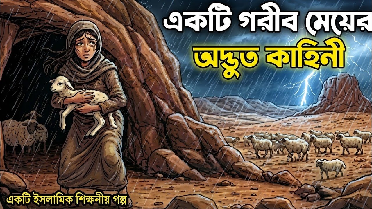 এক দরিদ্র মেয়ের অদ্ভুত কাহিনী | | শিক্ষনীয় গল্প #banglagolpo #ইসলামিকগল্প