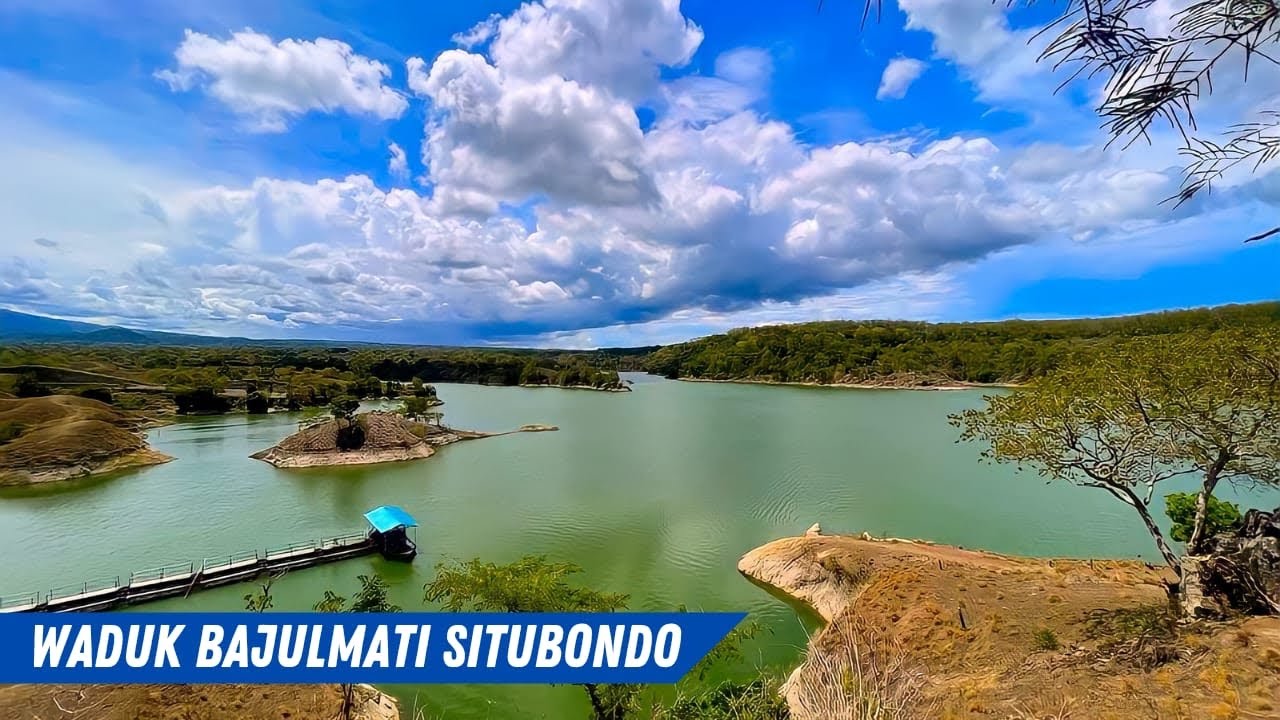 WADUK BAJULMATI SITUBONDO Hiasan Bukit Yang Eksotis Layaknya Alam