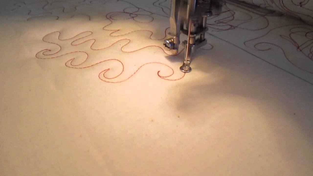Practice Quilting on Bailey Home Quilter 17part two YouTube