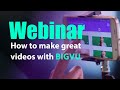 Create videos with BIGVU Teleprompter App - Webinar