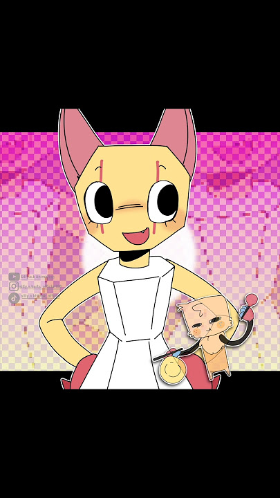 Nyan Nyan! Ni Hao Niang?🐾 [ Ft. Scraps ]#dandysworld #animation #meme #alightmotion #trending #fyp