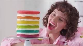 How to Make Flour Shop's Rainbow Explosion Cake | Williams Sonoma Profile