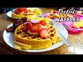 Deliciosos Waffle Caseros Super Faciles de Hacer