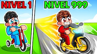 Moto Nivel 1 vs Moto Nivel 999 en Roblox!